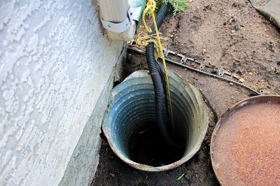 Basement Drainage Installation in Providence, RI