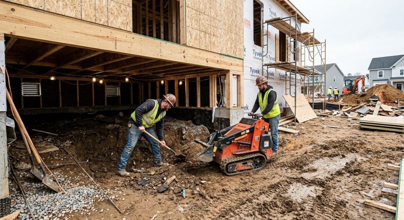 Basement Excavation in Houston, TX