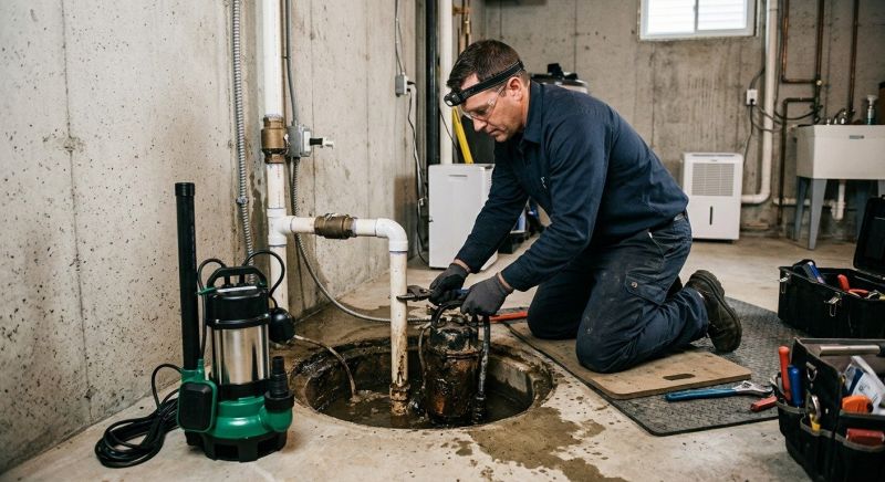 Ejector Pump Installation in Des Moines, IA