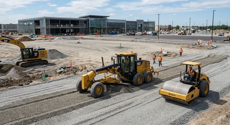 Parking Lot Excavation in Layton, UT