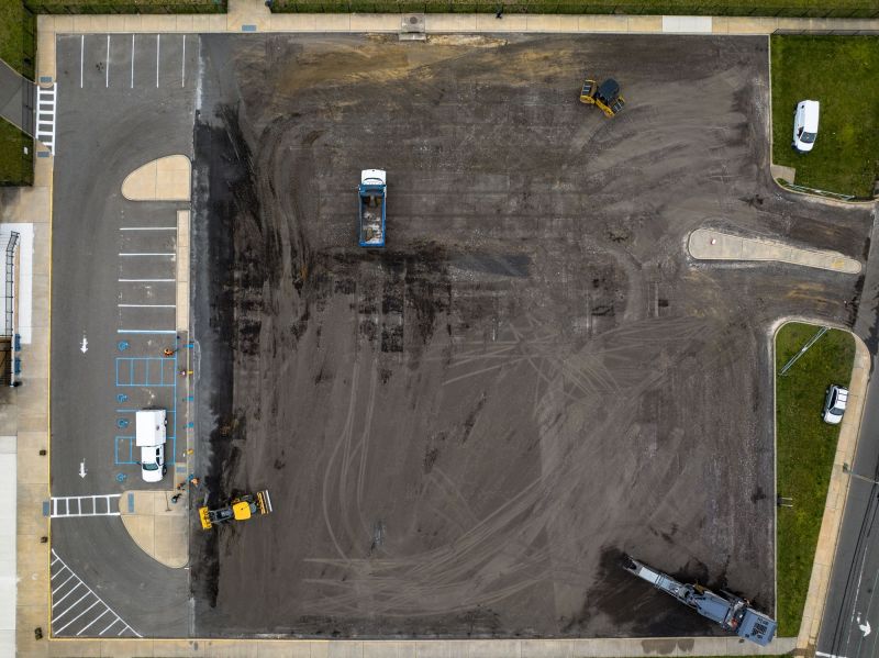 Parking Lot Gravel Repair in Katy, TX