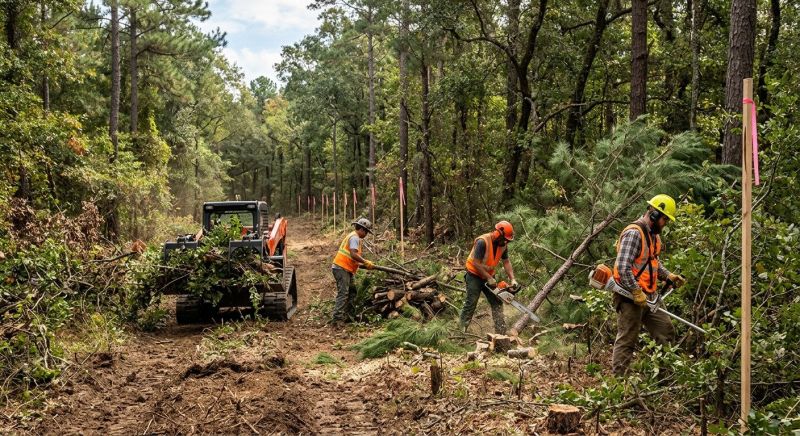 Slope Clearing in Houston, TX
