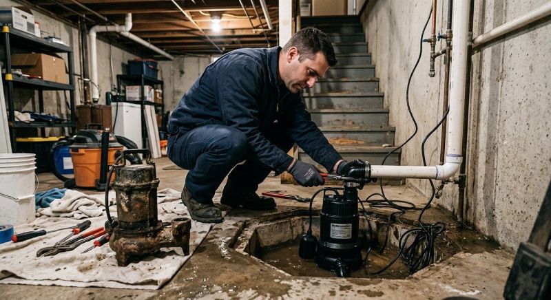 Basement Sump Pump Service in Birmingham, AL